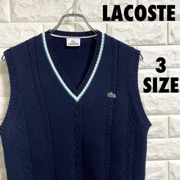 LACOSTE 라코스테 니트 베스트 3(M) 사이즈