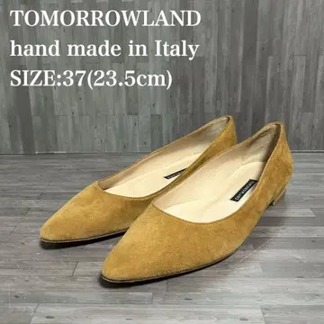 TOMORROWLAND 스웨이드 펌프스 37 23.5cm 이탈리아