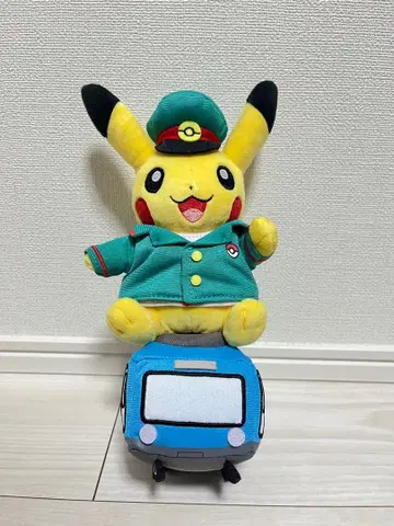포켓몬 센터 기차 피카츄 봉제 인형 피카츄 포켓몬