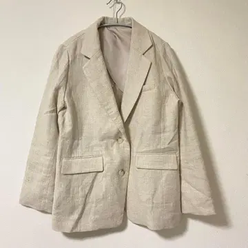 [ 새상품 ] 테일러드 자켓 린넨울 S-M 사이즈 dinos