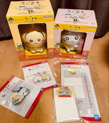 치이카와 제일복권 모두 함께 라멘 B상 D상 H상 G상