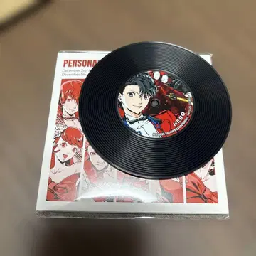 페르소나 5 랜덤 레코드풍 코스터 주인공