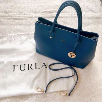 FURLA 훌라 핸드백 블루 파랑