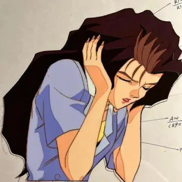 신세기 GPX 사이버 포뮬러 ZERO 애니메이션 셀화