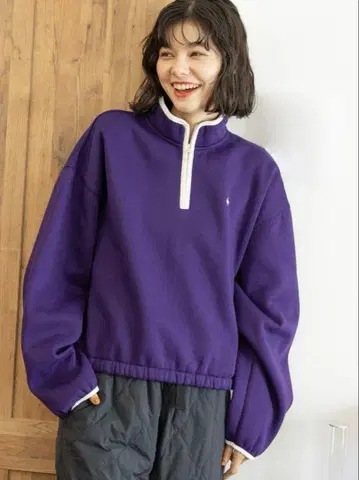 niko and - [ POLO BCS ] 하프 ZIP 맨투맨