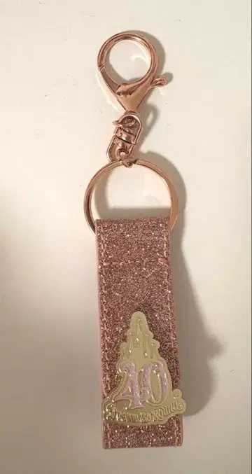 머리띠 홀더 40주년 핑크 골드