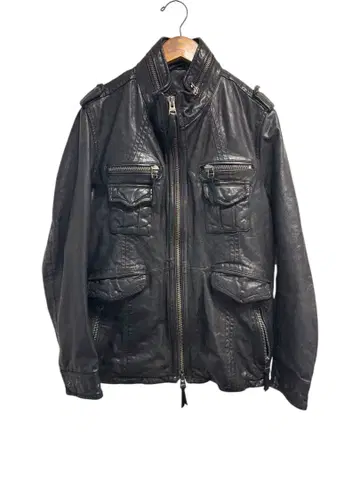 스픽 인터내셔널 라무 가죽 자켓 사이즈 M y2k