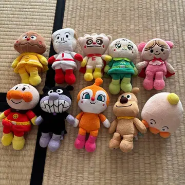 호빵맨 봉제 인형 세트