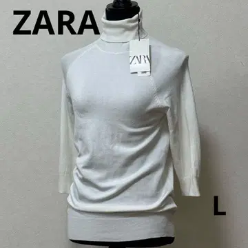 [택 포함 새상품] ZARA 자라 하이넥 니트 스웨터 L 캐주얼