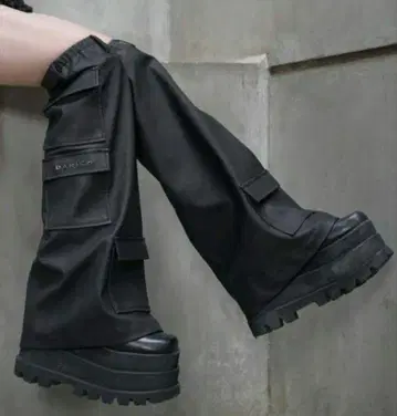 Darich 다리치 가죽 부츠 커버