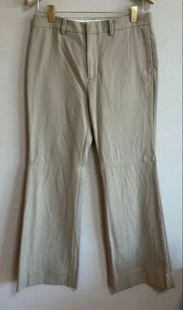 AP STUDIO SCENTOF 플란넬 플레어 팬츠 베이지 32