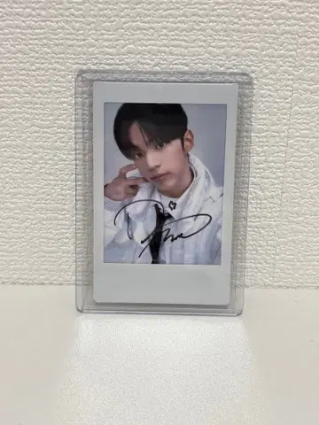 TWS 42CLUB IN JAPAN 도훈 인스턴트 폴라로이드 친필 사인