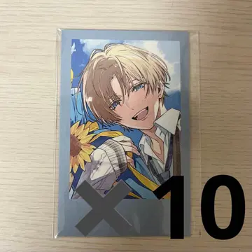 니지산지 엑스 알비오 생일 벌스데이 폴라로이드풍 카드 2025