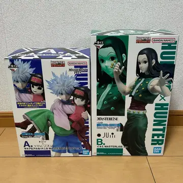 제일복권 HUNTER x HUNTER 키루아 & 니카 이르미 피규어