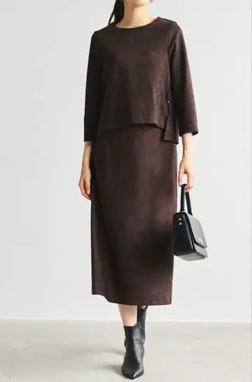 lounie 스웨이드조 셋업 블루 새상품