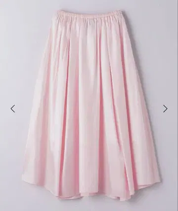 [ 새상품 ] UNITED ARROWS 턱 롱 스커트 핑크