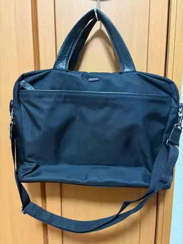 im product 블랙 나일론 비즈니스 백