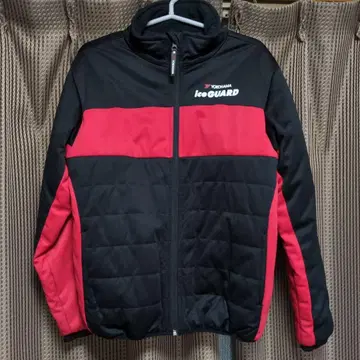 YOKOHAMA iceGUARD 점퍼 블랙/레드 사이즈 F