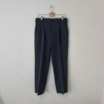 유니클로 턱 와이드 팬츠