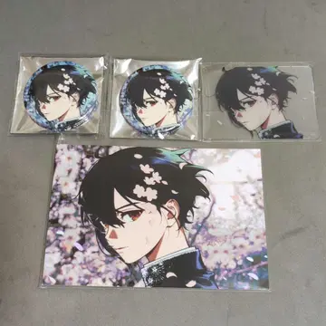 비바렌 후리 타유 개인전 여명창조 클리어 카드 엽서 캔뱃지 스바루