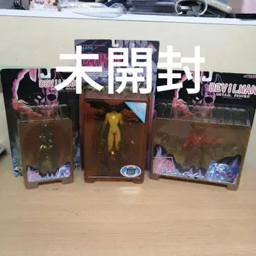 [ 미개봉 ] 데빌맨 피규어 3체 세트 퓨처 모델즈 클리어 컬러
