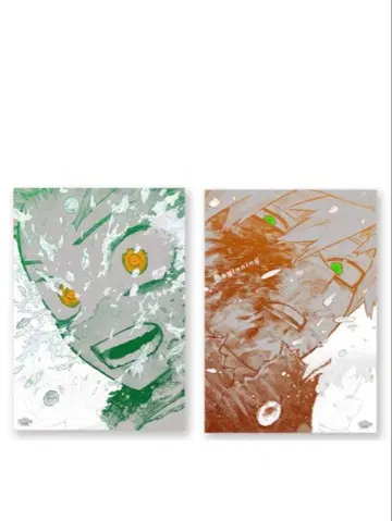 나의 히어로 아카데미아 원화 A2 아트 포스터 2장 세트