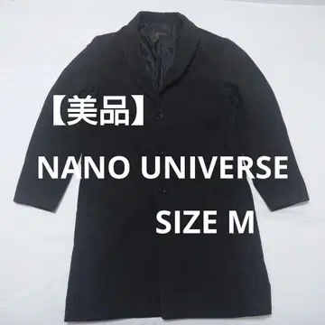 [ 새상품급 ] NANO UNIVERSE 체스터 코트 차콜 SIZE M
