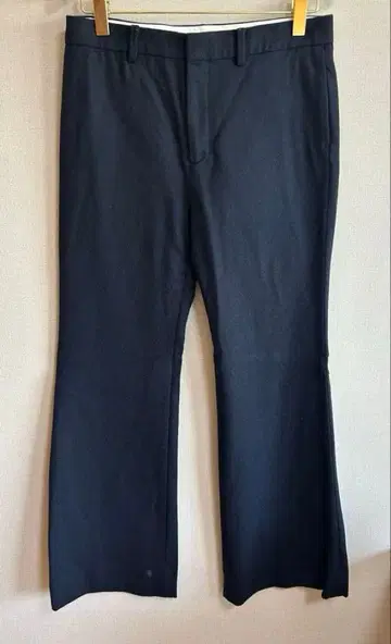 AP STUDIO SCENTOF 플란넬 플레어 팬츠 네이비 34