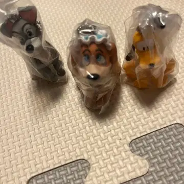 디즈니 캡슐 토이 DOG 스윙 마스코트 3개 세트