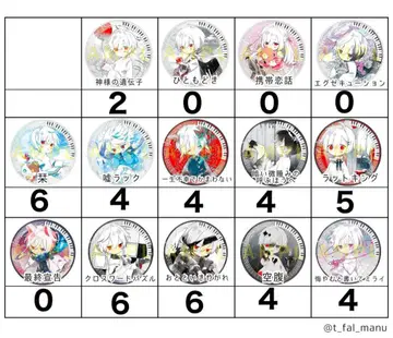 마후마후 캔뱃지 히키우타 요요기