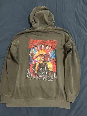 덴키 그루브 헤비 투어 한정판 라이브 굿즈 후드 맨투맨 후디 카츠야마