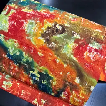 11-68 나고야 오비 9촌 새상품급 순수 실크 기모노 나고야 제단