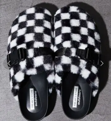 FREAK'S STORE OUTDOORS 퍼 샌들 프릭스스토어