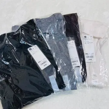 GU 소프트 시어 하이넥 T 4개 세트