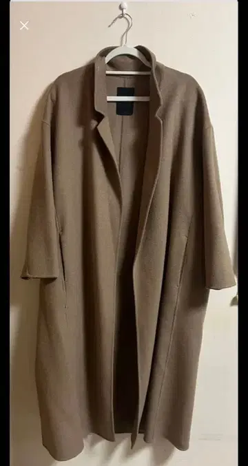 JEANASIS 베이지 롱 코트