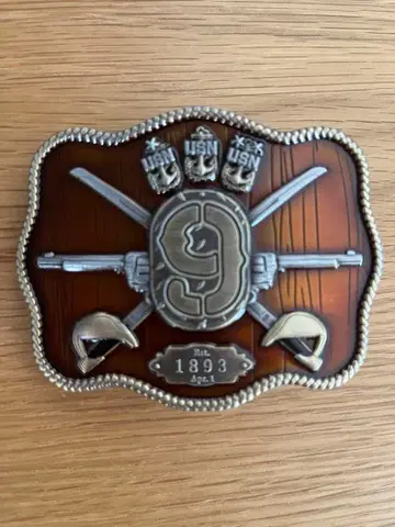 USNAVY 벨트 버클