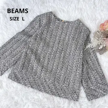 새상품급 빔즈 트위드 풀오버 세레모니 졸업식 포멀 L