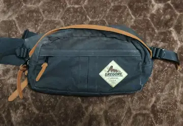 GREGORY 그레고리 테일 게이트 웨스트 파우치 바디백 블랙