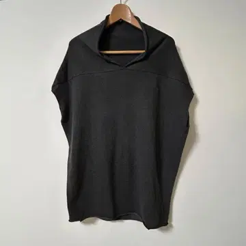 슬리브리스 니트 그레이