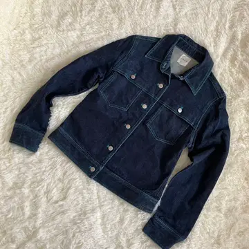 JACE 데님 자켓 다크 네이비 심플 캐주얼 9R