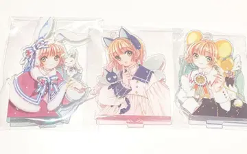 카드캡터 사쿠라 특장판 아크릴 스탠드 3점