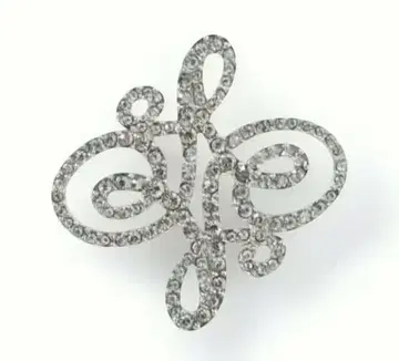 품절 ANAYI 아나이 로고 모티브 비즈 브로치