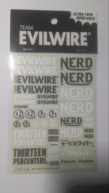 Evilwire 스티커 씰