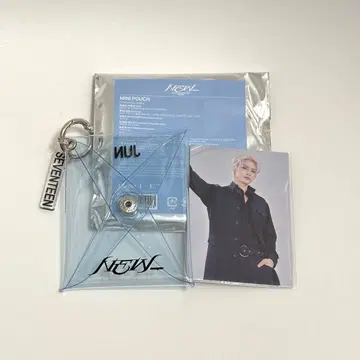 준 JUN seventeen new_ 미니 파우치