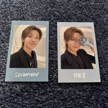 seventeen new the8 민하오 인스턴트 사진 폴라로이드