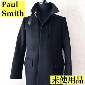 [ 미사용품 ] Paul Smith 폴스미스 블랙 울 코트