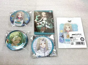 학마스 히로 DMM 스크래치 아크릴 키링 캔뱃지 4종