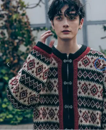 RAGEBLUE 치로리안 루즈 니트 가디건