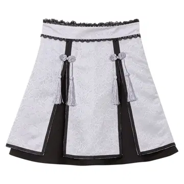 차이나 라인 슬릿 스커트 유메텐보