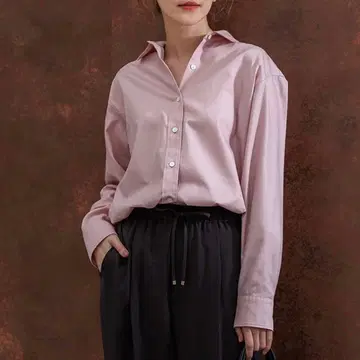 23구 Canclini 베이직 셔츠 핑크